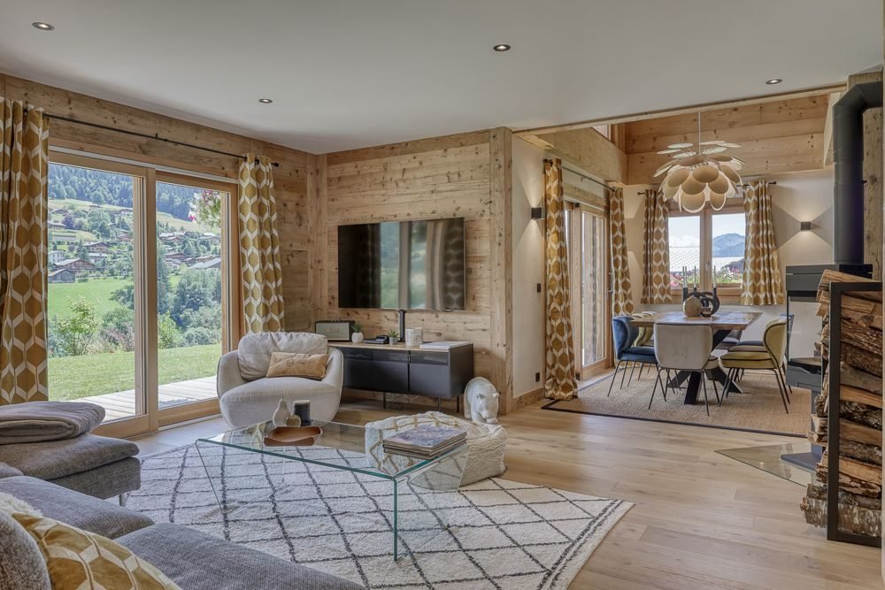 Brand-new chalet for rent in Praz-sur-Arly, at the foot of the Espace Diamant slopes. - Photo 3