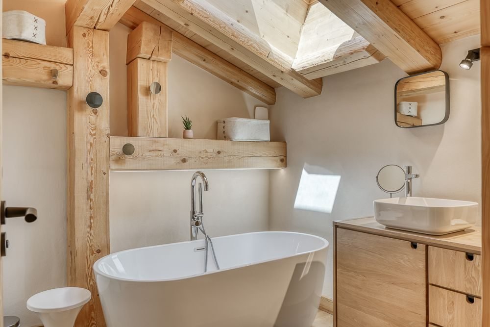 Brand-new chalet for rent in Praz-sur-Arly, at the foot of the Espace Diamant slopes. - Photo 12