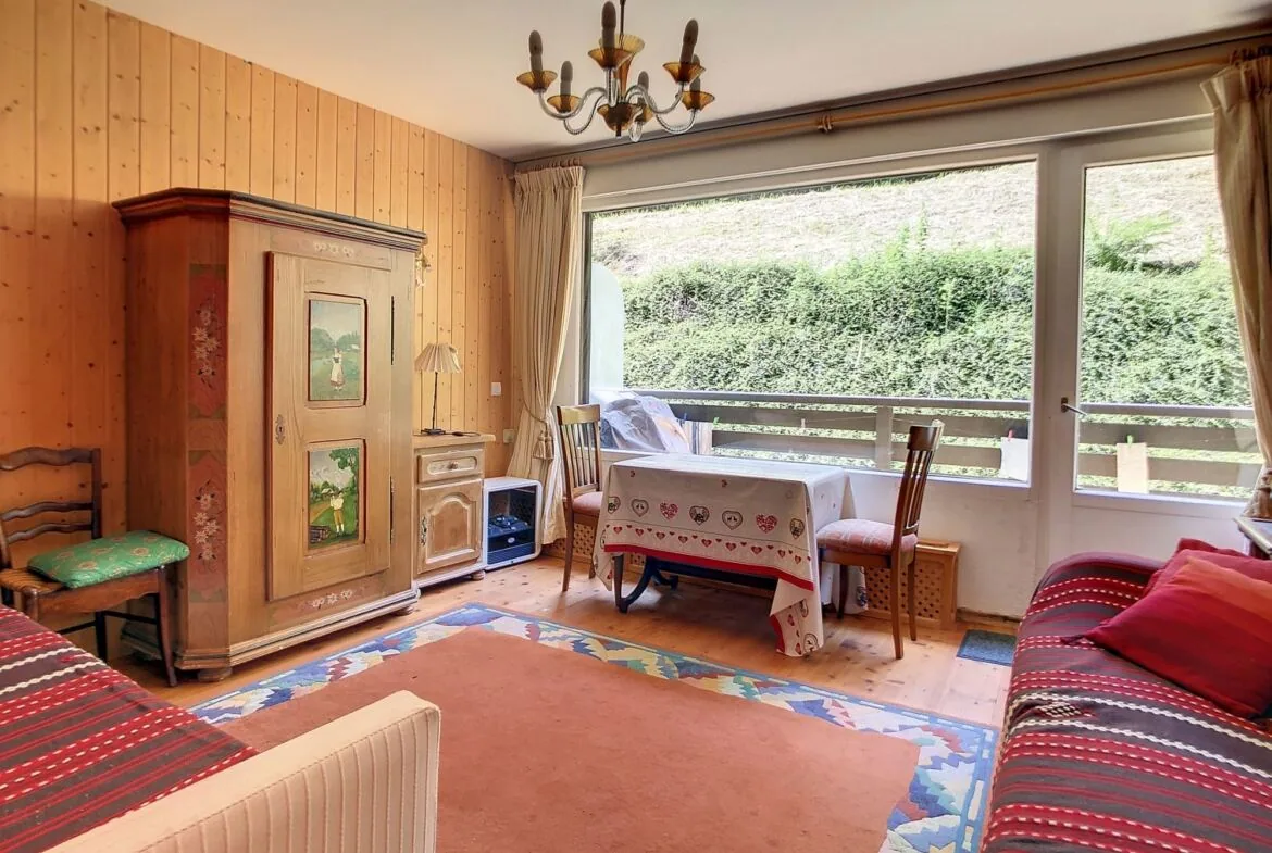 Studio à louer Jaillet Megève — photo 1