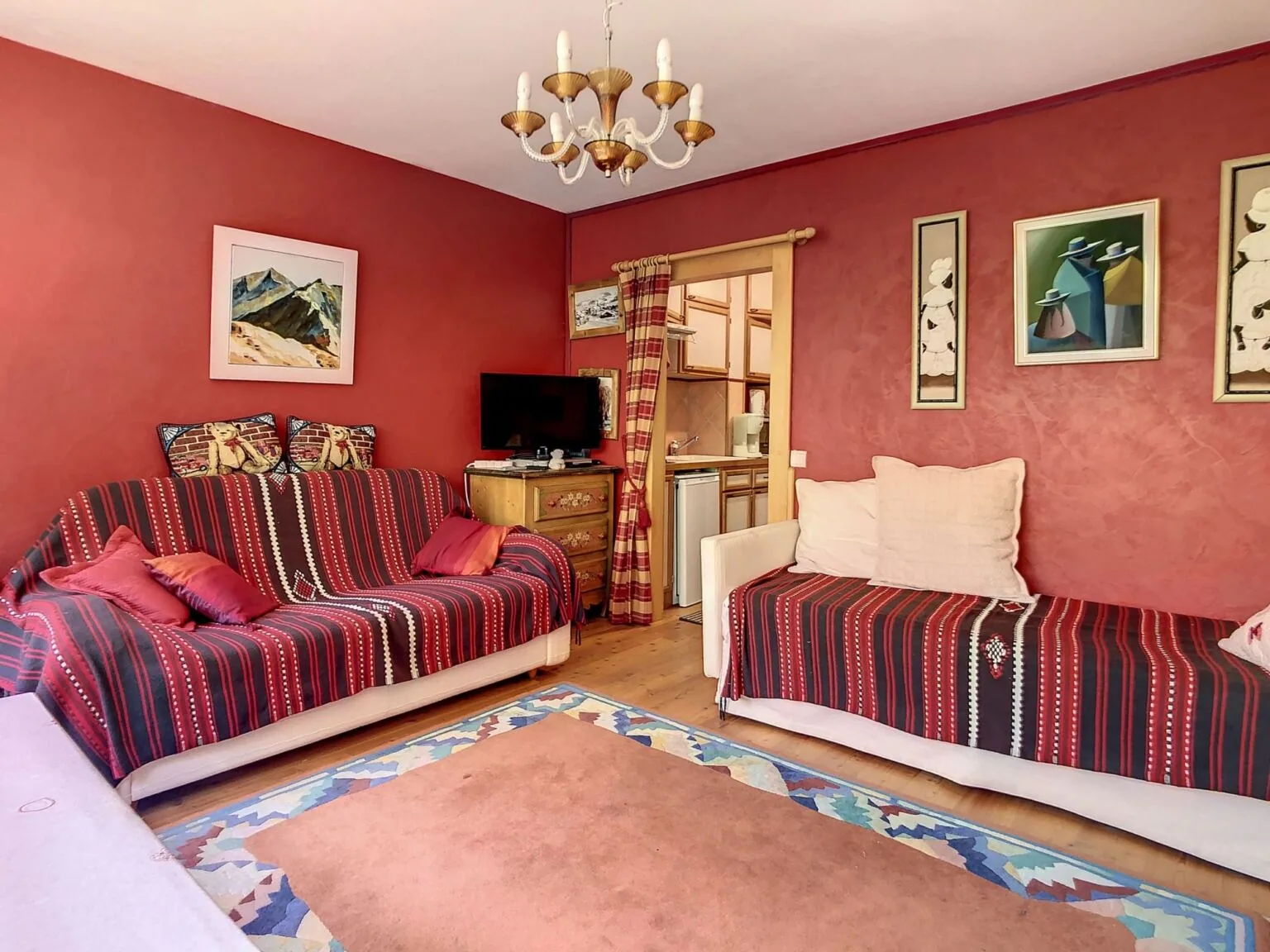 Studio à louer Jaillet Megève — photo 2
