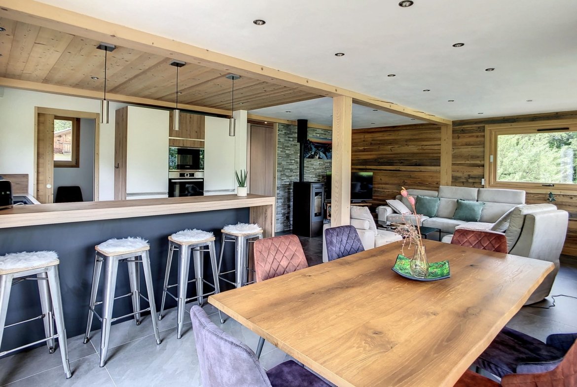 Brand-new chalet for rent in Combloux, facing Mont Blanc. - Photo 6