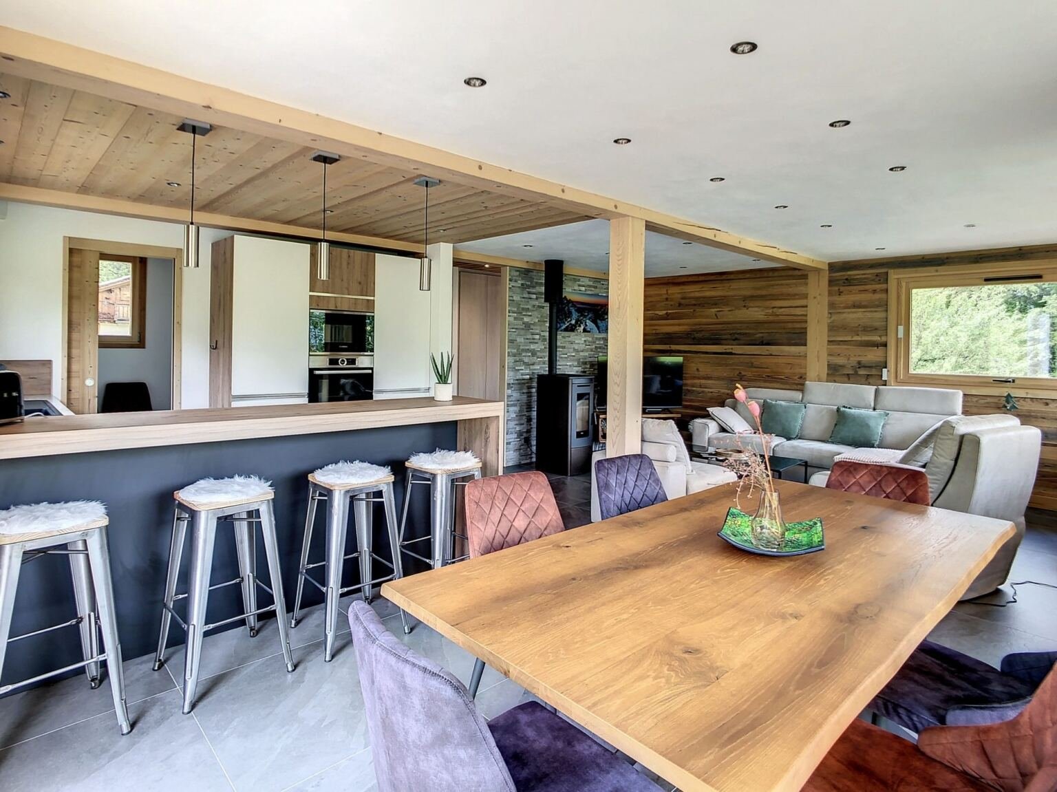 Brand-new chalet for rent in Combloux, facing Mont Blanc. - Photo 6