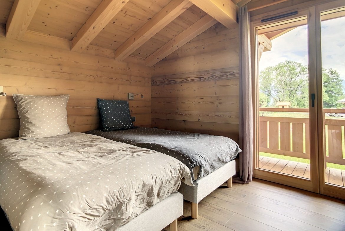 Brand-new chalet for rent in Combloux, facing Mont Blanc. - Photo 10