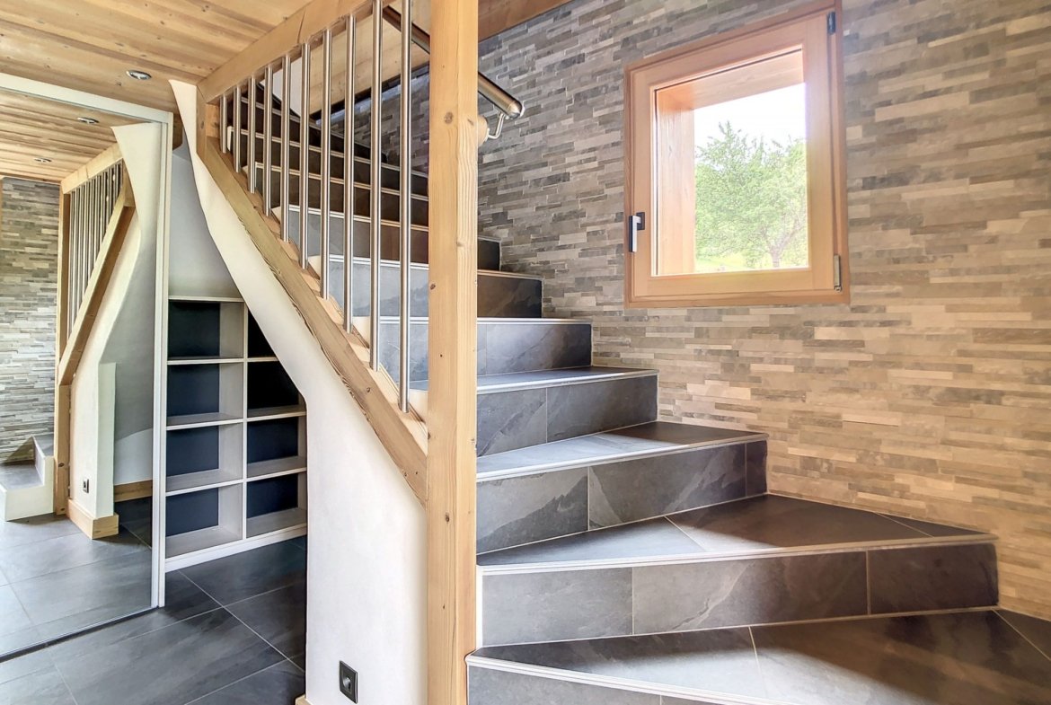 Brand-new chalet for rent in Combloux, facing Mont Blanc. - Photo 12