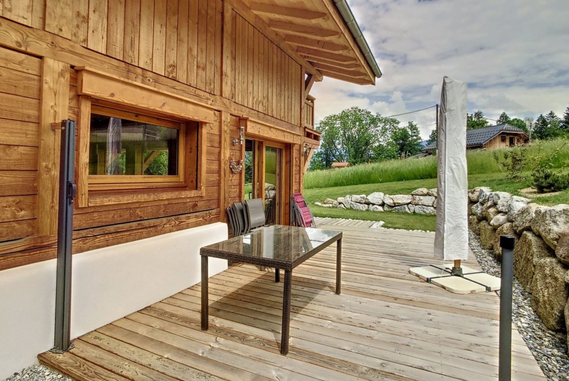 Brand-new chalet for rent in Combloux, facing Mont Blanc. - Photo 13