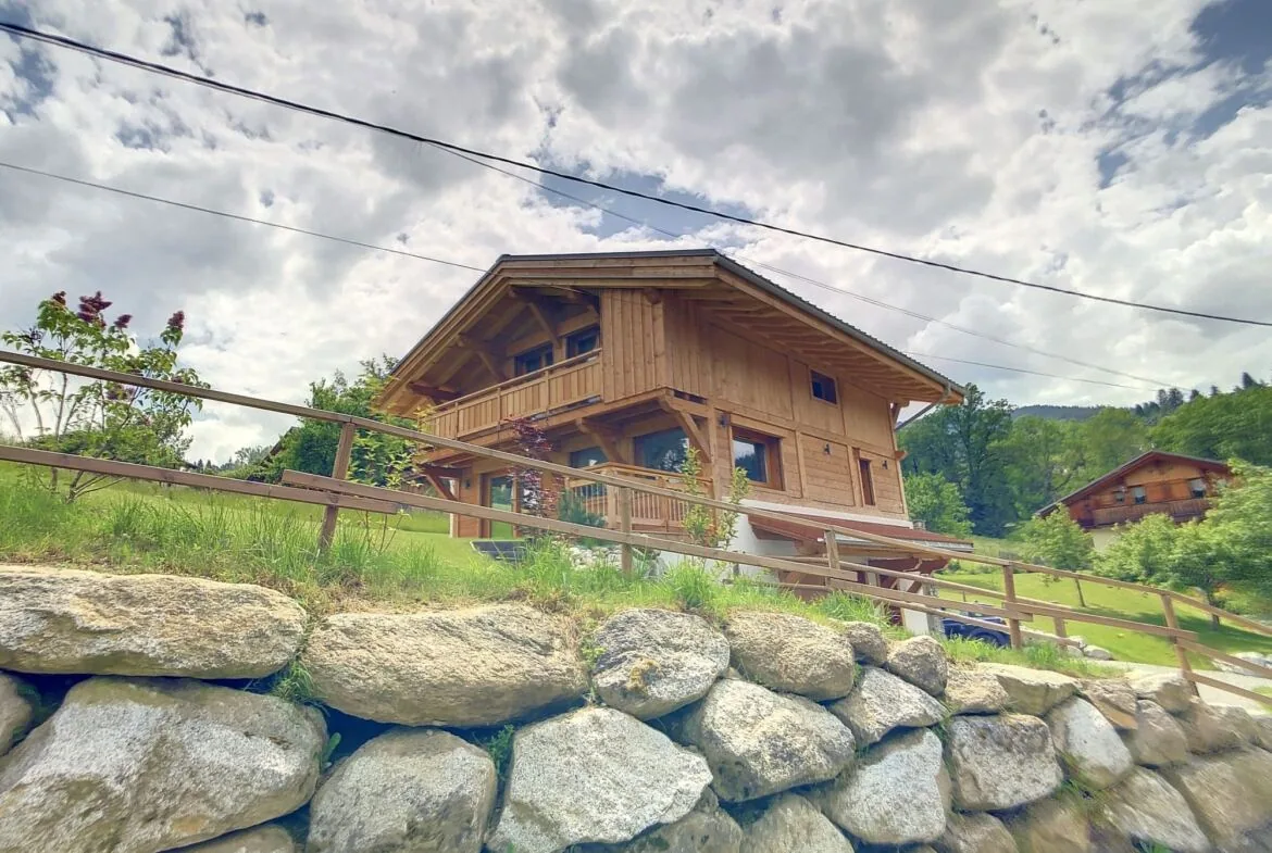 Brand-new chalet for rent in Combloux, facing Mont Blanc. - Photo 14