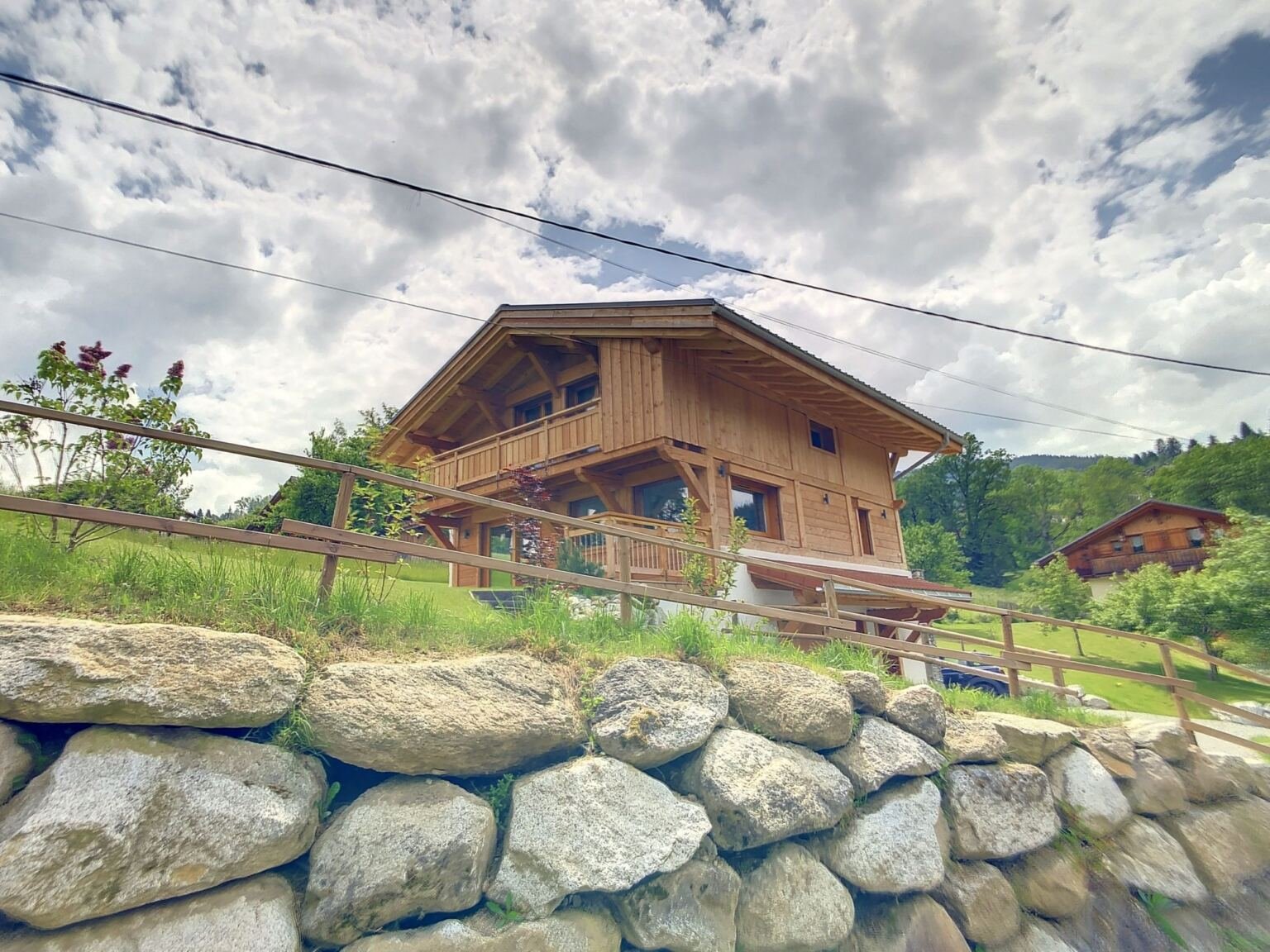 Brand-new chalet for rent in Combloux, facing Mont Blanc. - Photo 14