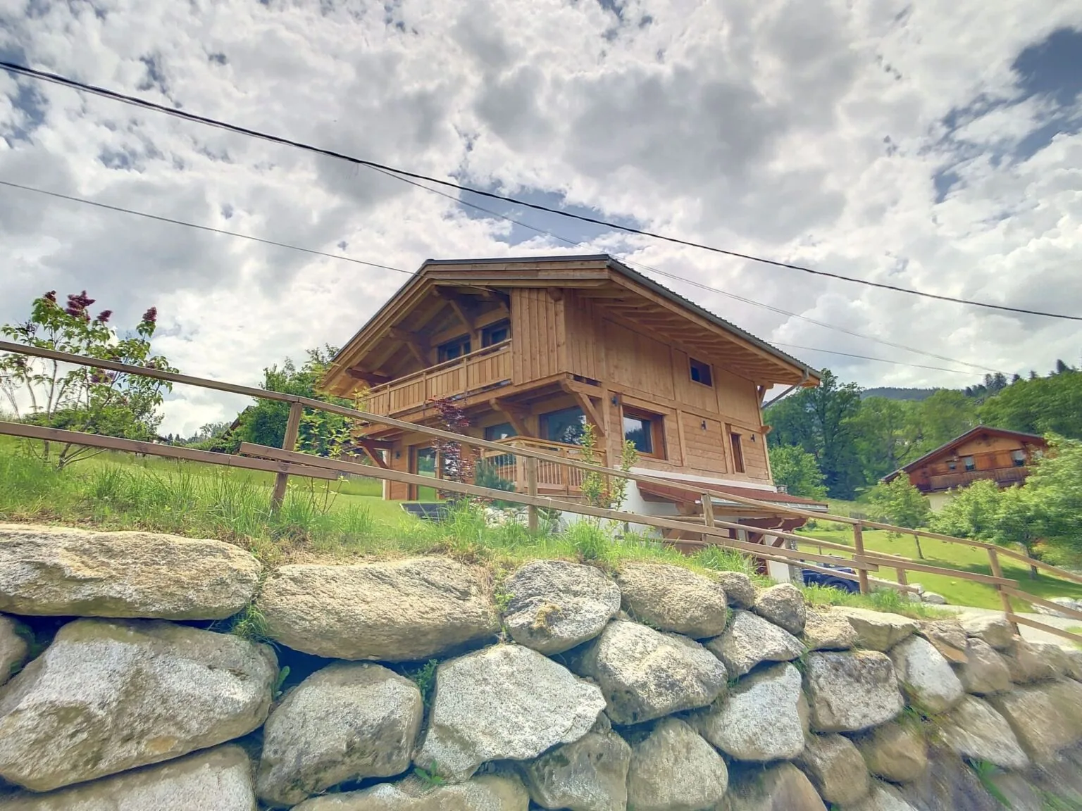 Brand-new chalet for rent in Combloux, facing Mont Blanc. - Photo 14