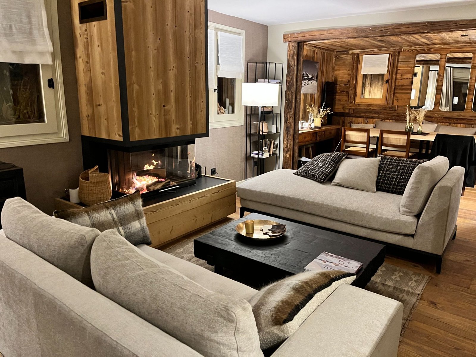 Contemporary chalet for rent in Megève. – Photo 3 Contemporary chalet for rent in Megève. - Photo 3