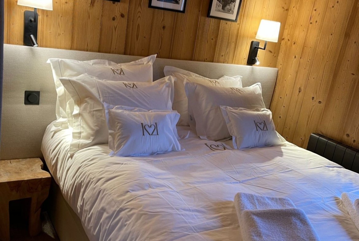 Contemporary chalet for rent in Megève. - Photo 9