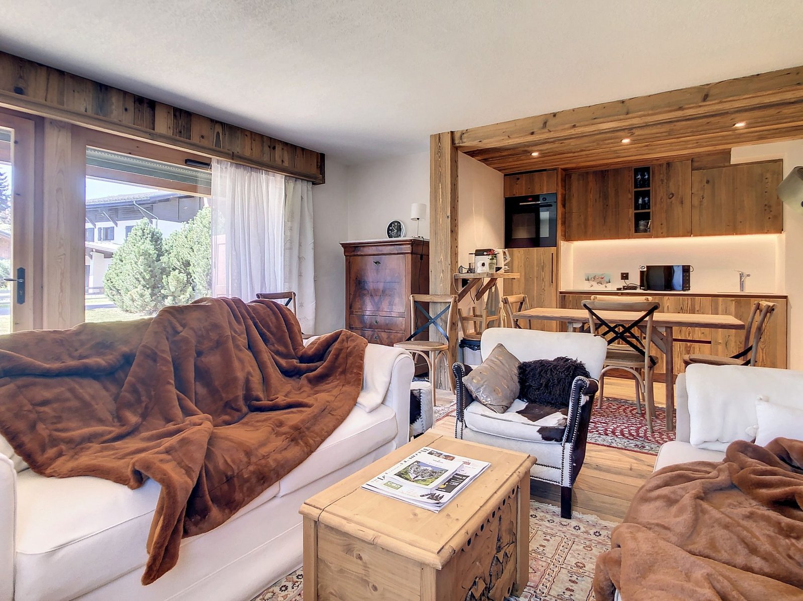 Appartement rez-de-jardin Jaillet Odier – Ref LA2754 – photo 3 Appartement à louer Jaillet Megève — photo 3