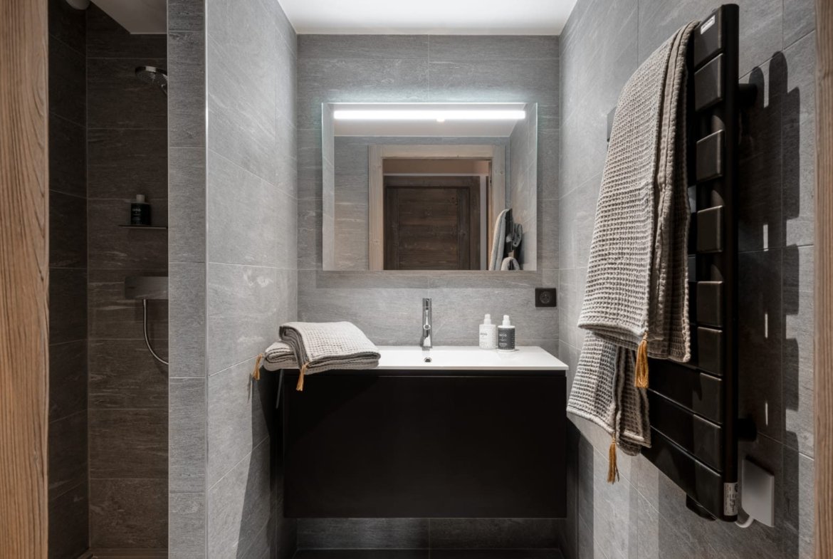 Appartement avec piscine à louer Rochebrune Megève — photo 12