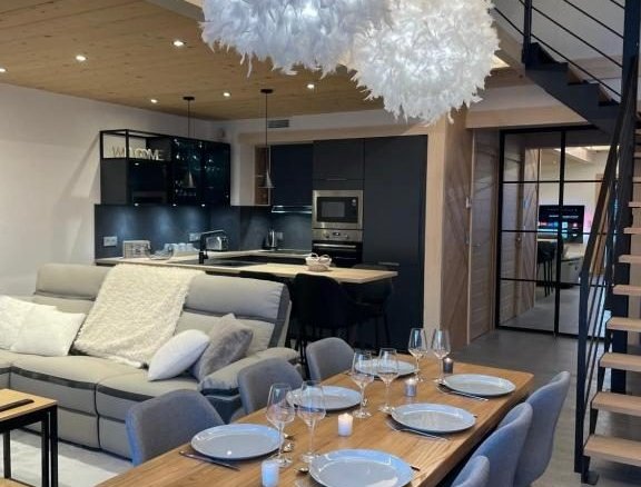 Demi chalet à louer Demi-Quartier Megève — photo 1