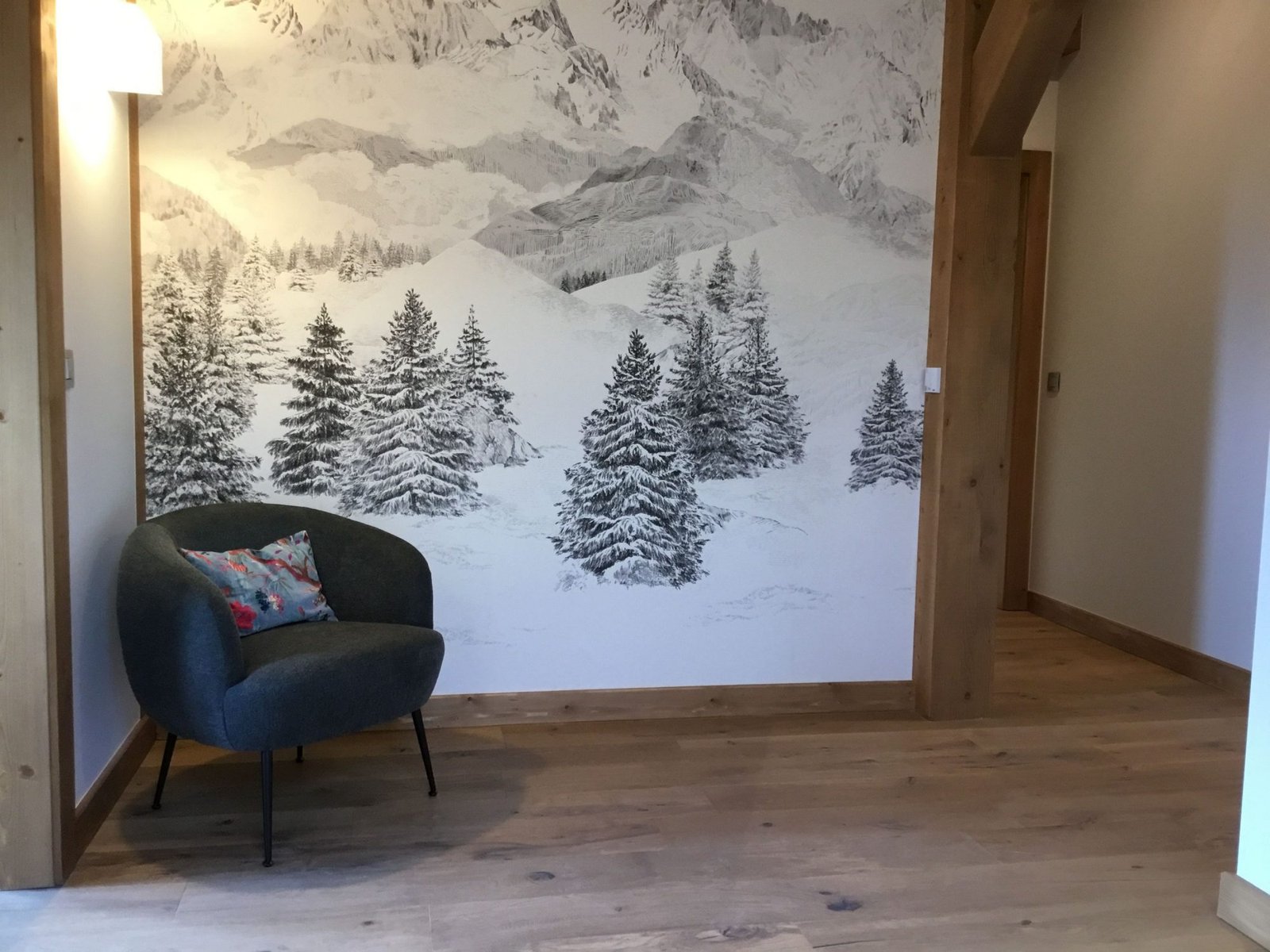 Magnificent brand-new chalet with a view for rent in Combloux, near the Princesse slopes. – Photo 8 Magnificent brand-new chalet with a view for rent in Combloux, near the Princesse slopes. - Photo 8