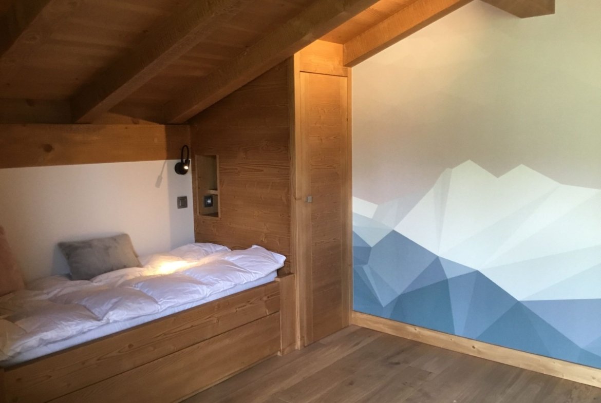 Magnificent brand-new chalet with a view for rent in Combloux, near the Princesse slopes. - Photo 13
