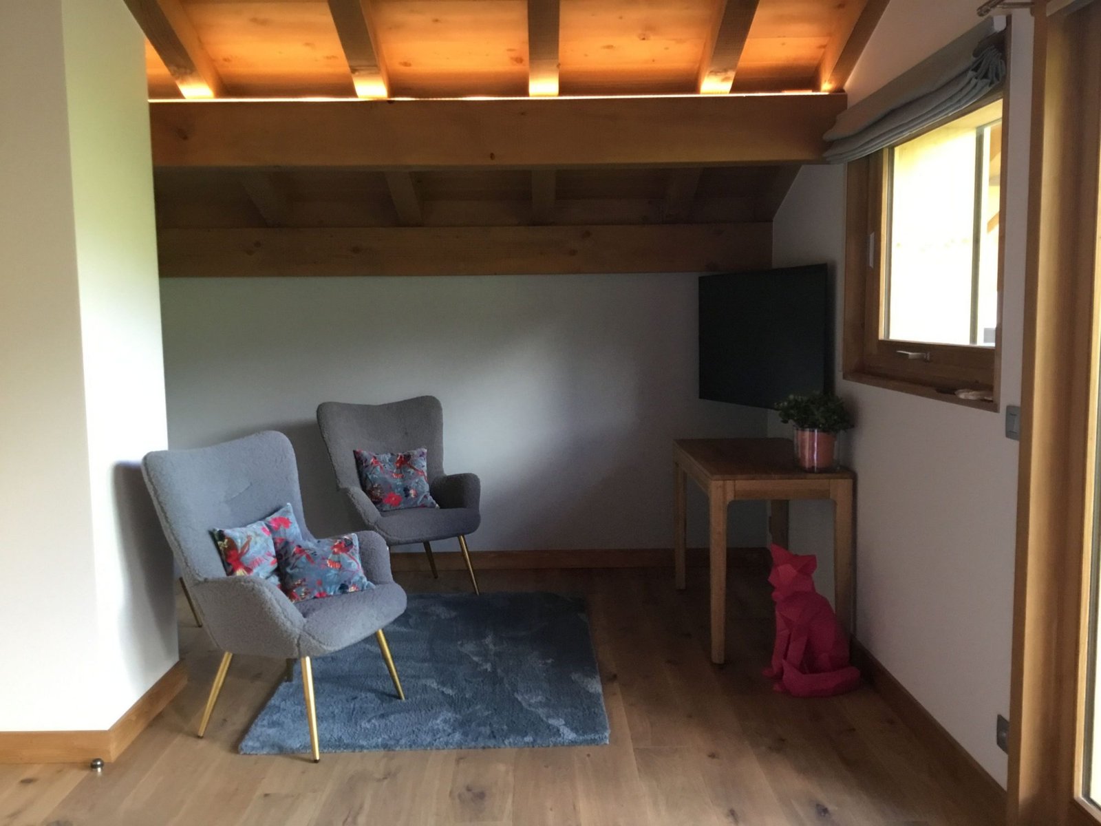 Magnificent brand-new chalet with a view for rent in Combloux, near the Princesse slopes. – Photo 15 Magnificent brand-new chalet with a view for rent in Combloux, near the Princesse slopes. - Photo 15