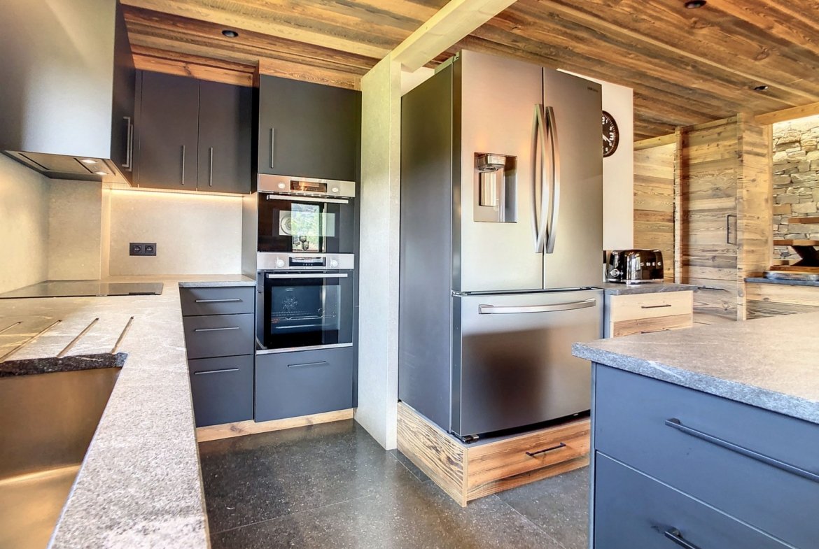 Brand-new, contemporary chalet for rent in Demi-Quartier, 3 minutes' drive from the Princesse slopes. - Photo 3