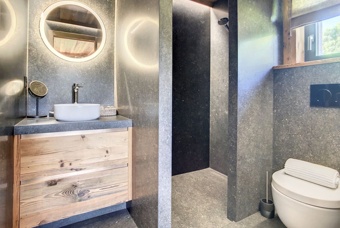 Brand-new, contemporary chalet for rent in Demi-Quartier, 3 minutes' drive from the Princesse slopes. - Photo 9