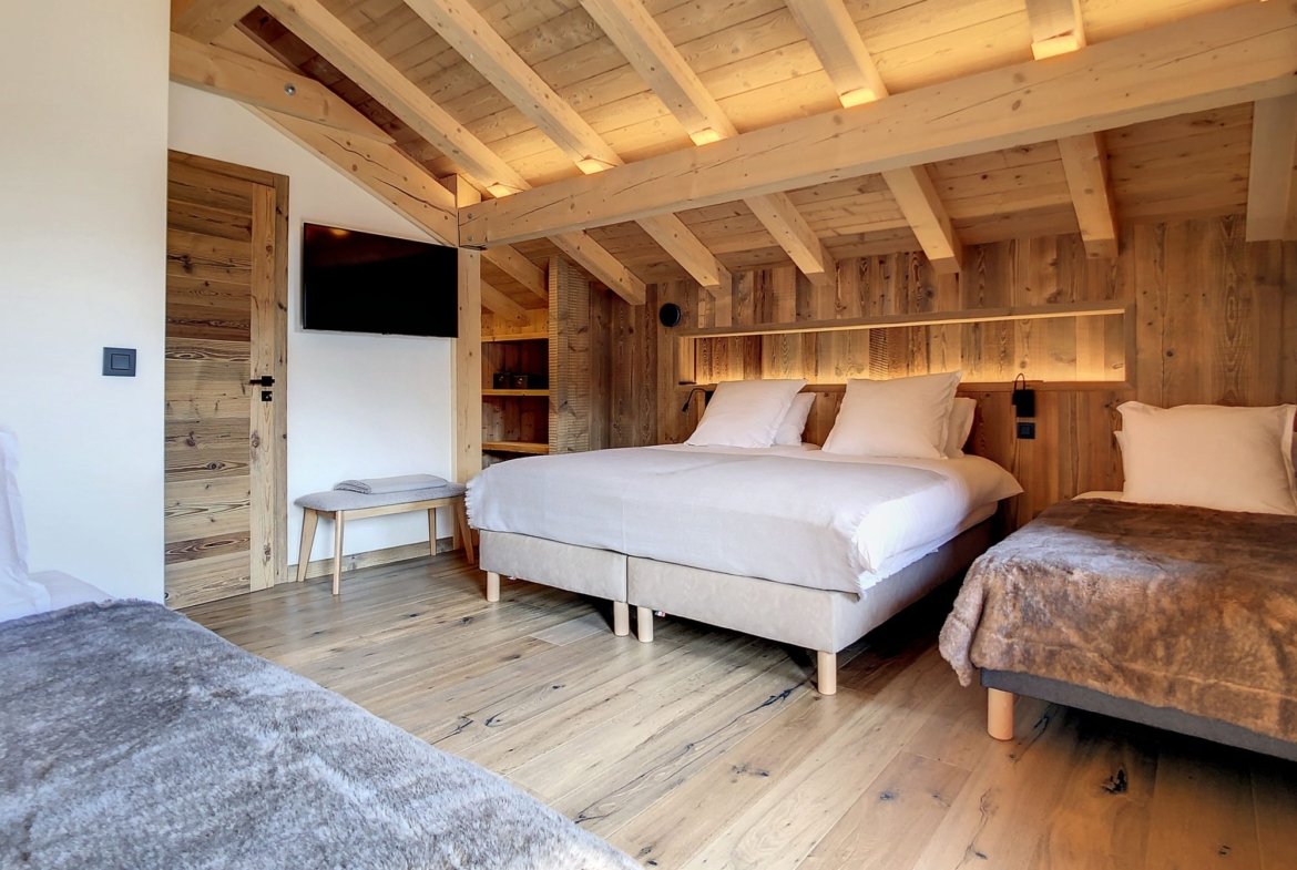 Brand-new, contemporary chalet for rent in Demi-Quartier, 3 minutes' drive from the Princesse slopes. - Photo 13