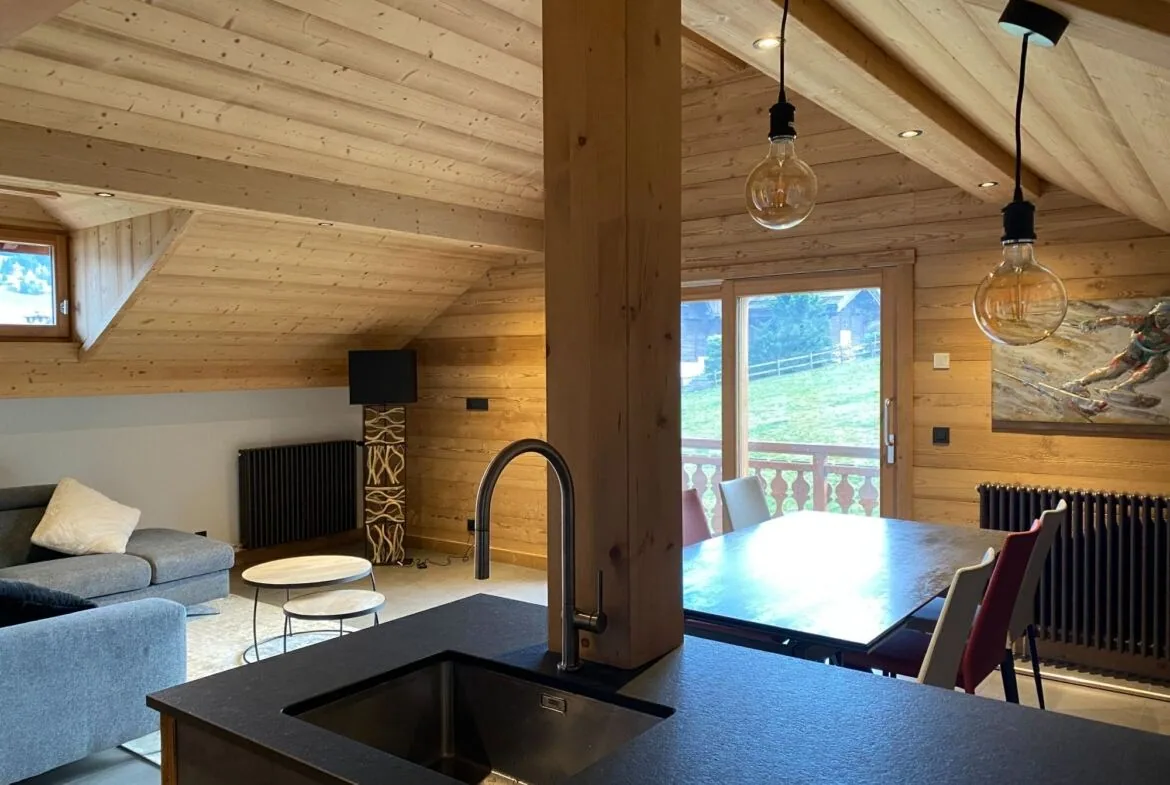 Appartement à louer Combloux Megève — photo 1