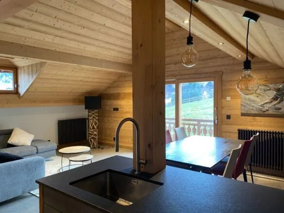 Appartement à louer Combloux Megève — photo 1