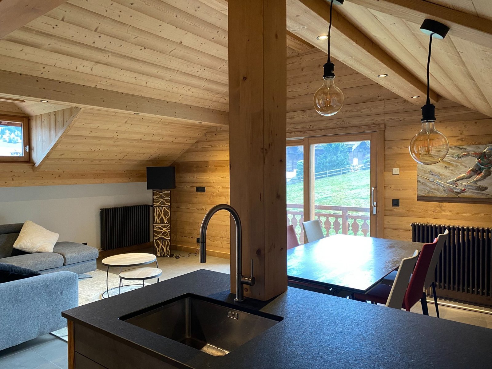 Appartement à louer Combloux Megève — photo 1