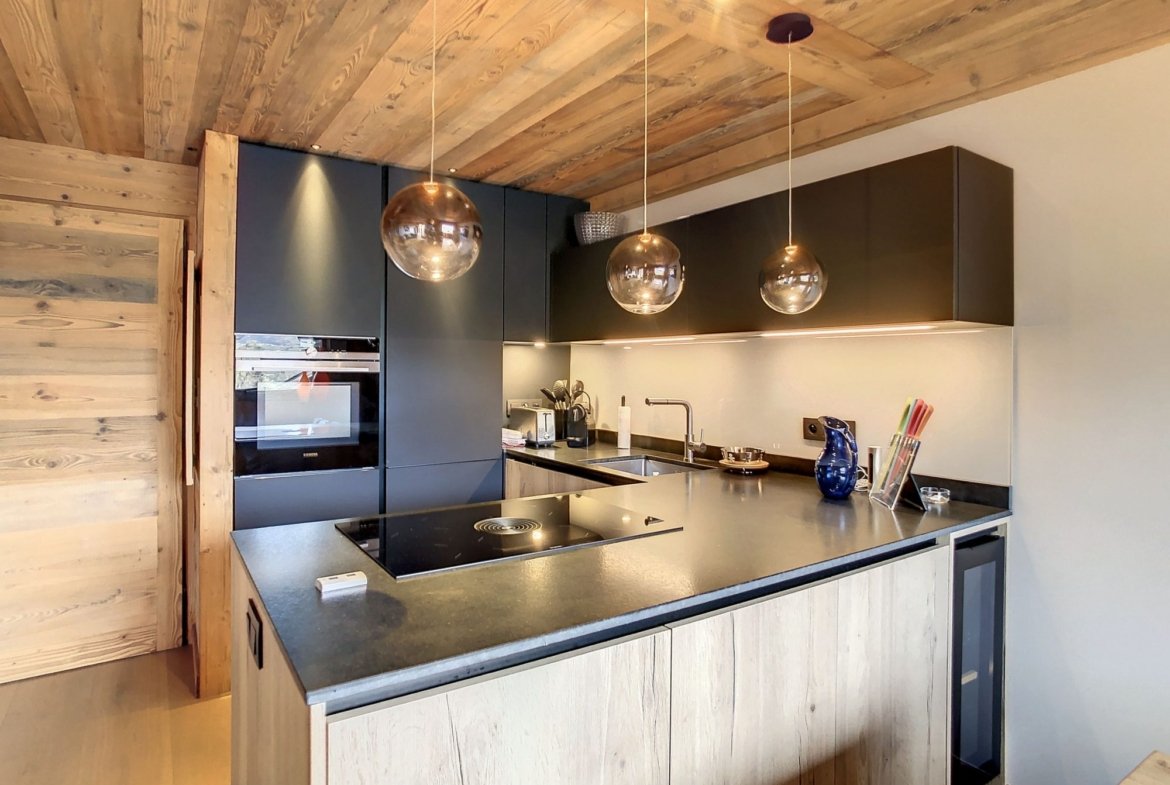 Appartement duplex avec vue à louer centre de Megève — photo 2