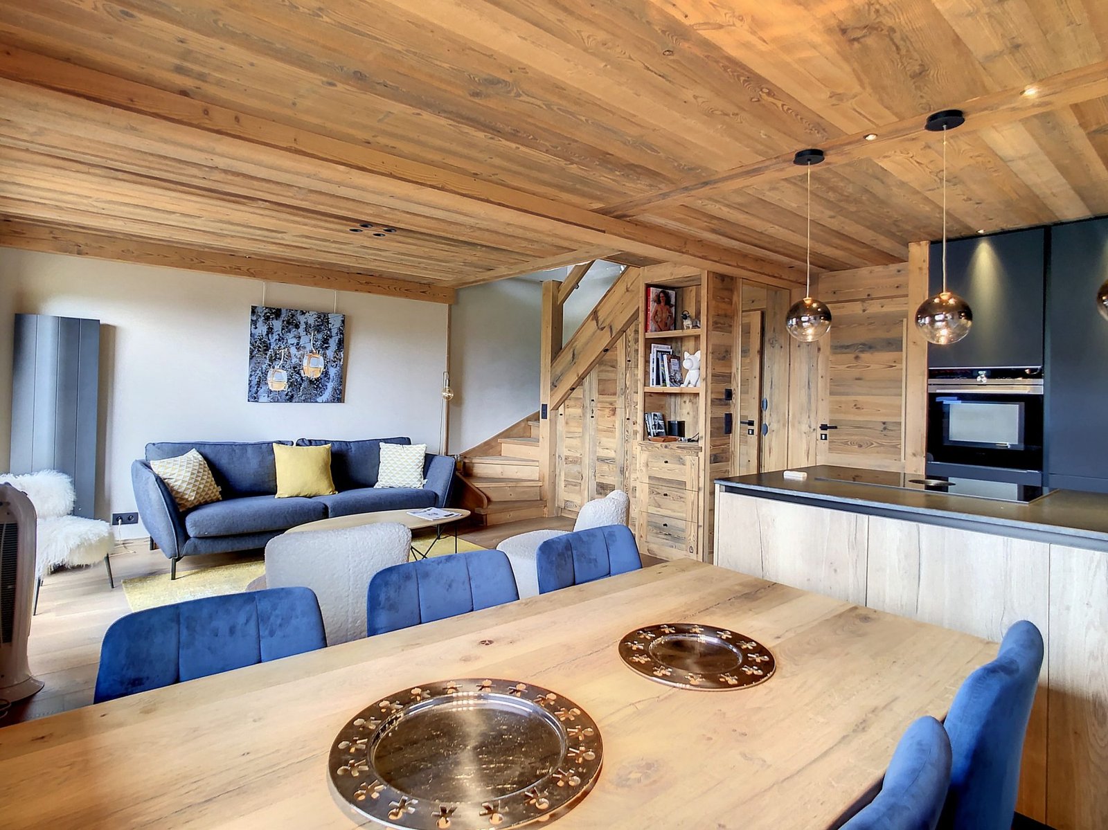 Appartement duplex vue centre Megeve – Ref LA2784 – photo 3 Appartement duplex avec vue à louer centre de Megève — photo 3