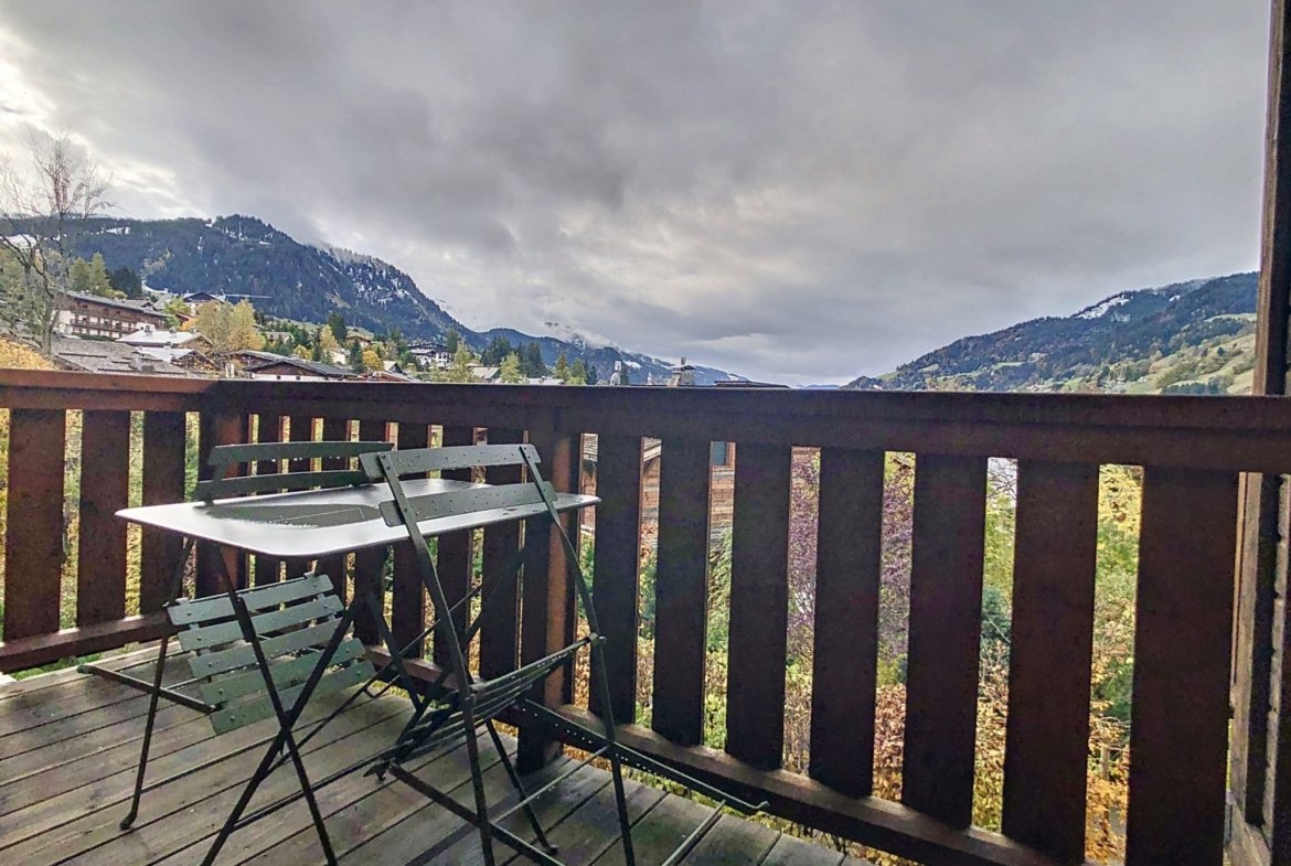 Appartement duplex avec vue à louer centre de Megève — photo 5