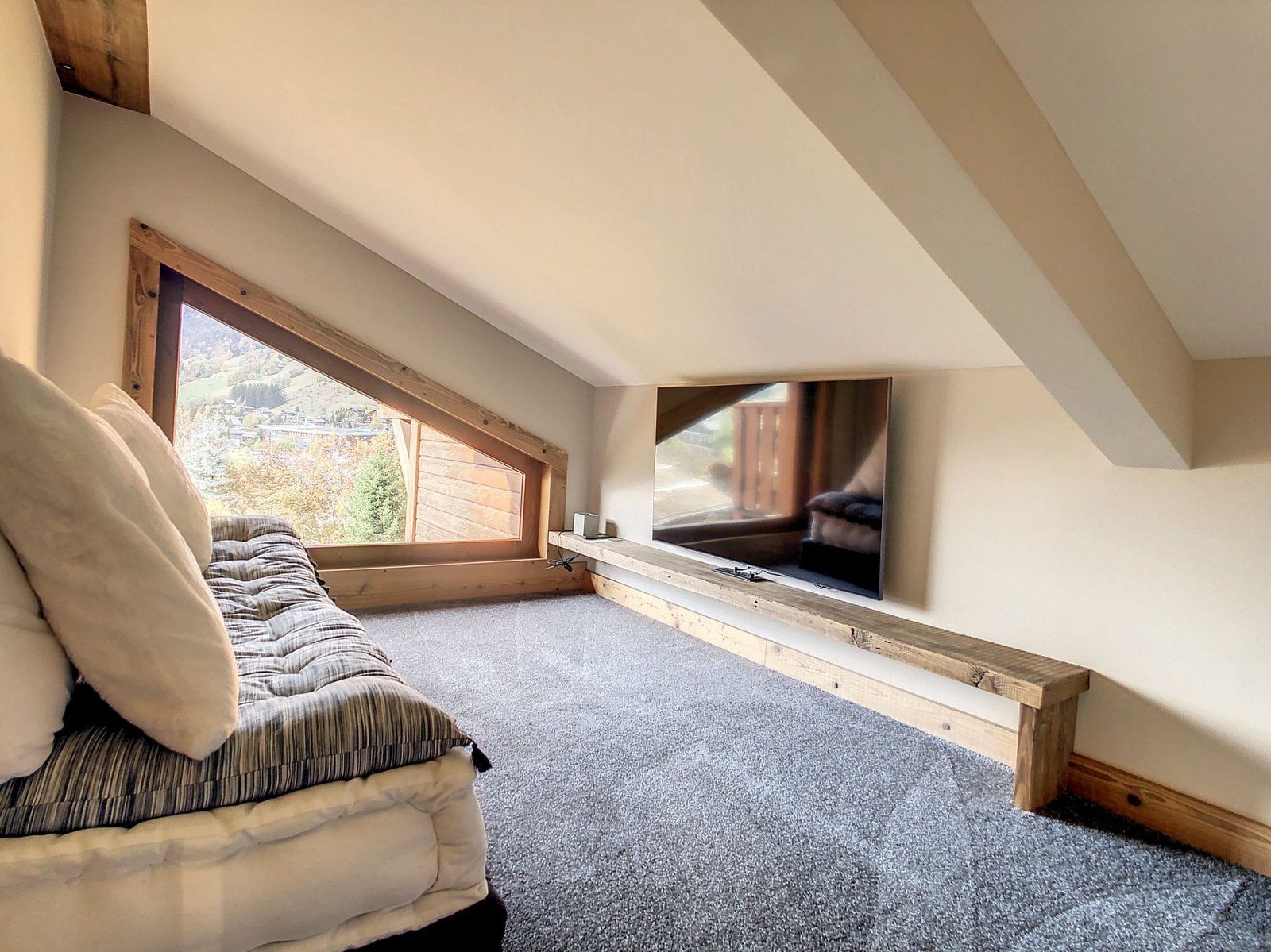 Appartement duplex vue centre Megeve – Ref LA2784 – photo 6 Appartement duplex avec vue à louer centre de Megève — photo 6