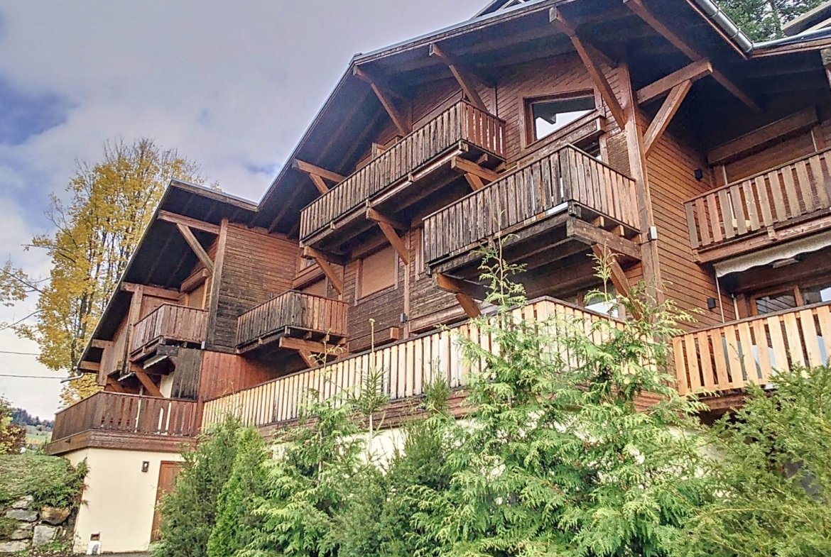 Appartement duplex avec vue à louer centre de Megève — photo 12