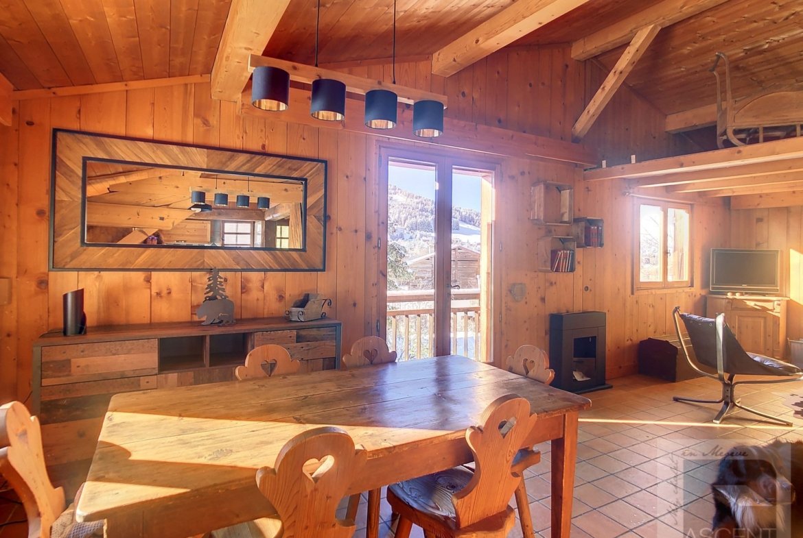 Savoyard mazot for rent in Megève, at Mont d'Arbois. - Photo 3