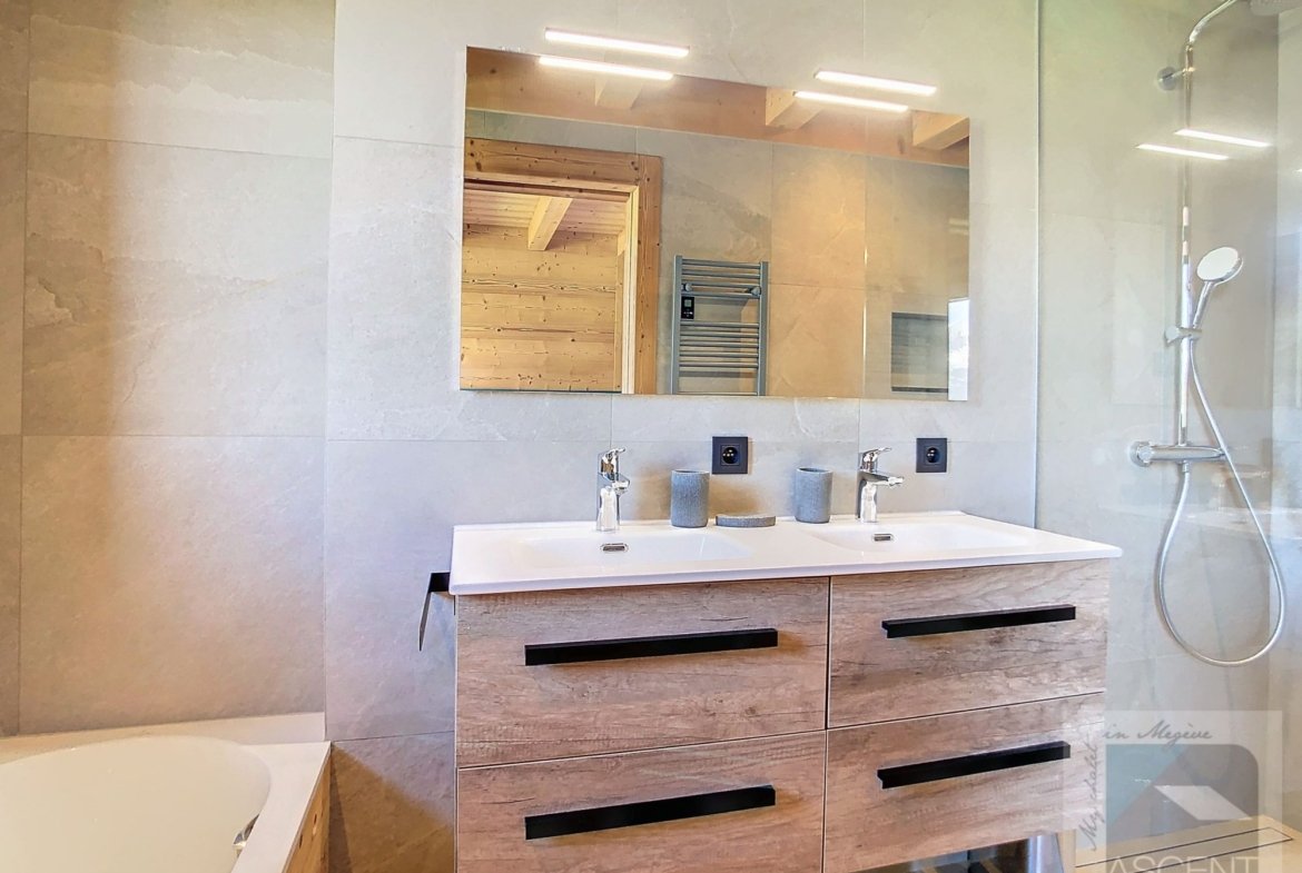 Brand-new chalet for rent near the Princesse cable car and the centre of Combloux. - Photo 13