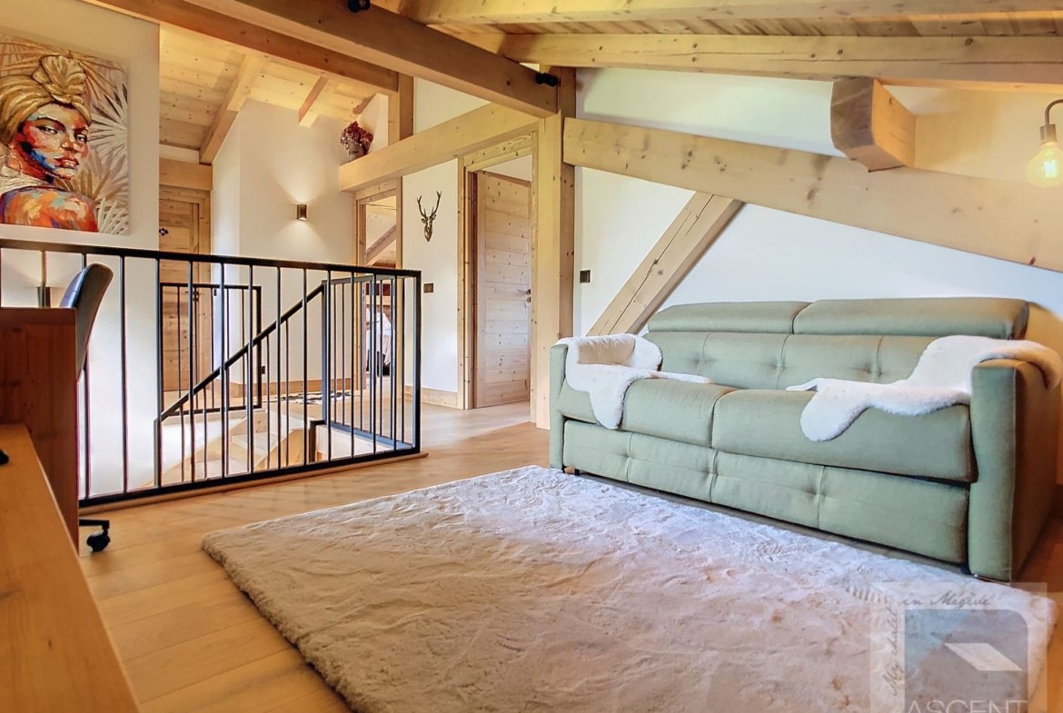 Brand-new chalet for rent near the Princesse cable car and the centre of Combloux. - Photo 15