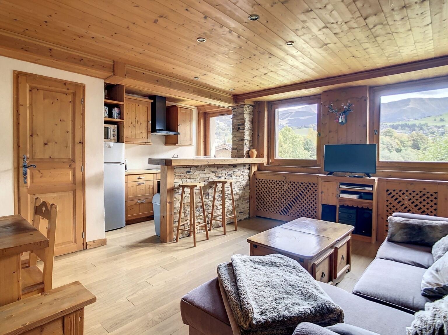 Appartement à louer 10 minutes du centre de Megève — photo 2