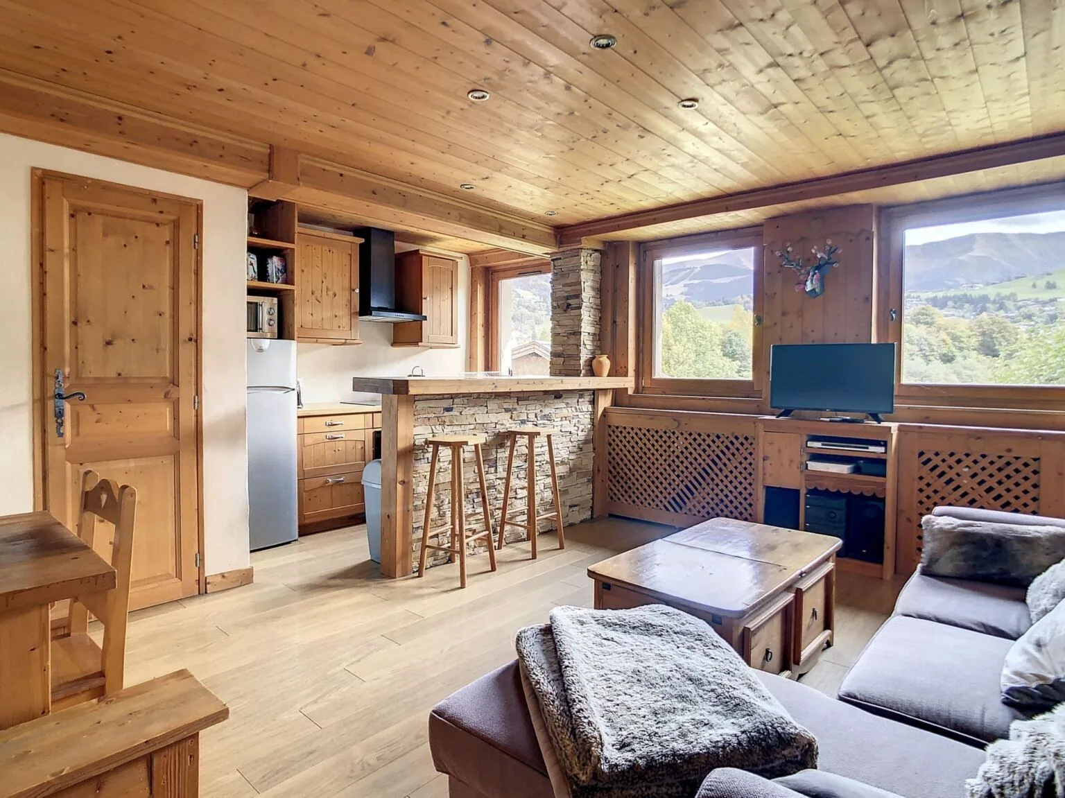 Appartement à louer 10 minutes du centre de Megève — photo 2
