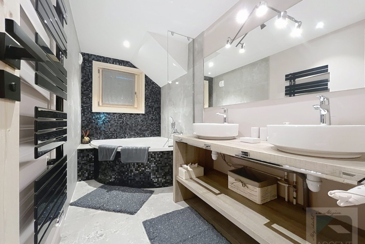 Appartement avec jardin à louer centre de Megève — photo 11