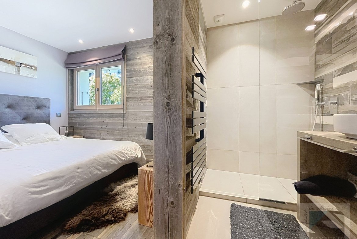 Appartement avec jardin à louer centre de Megève — photo 7