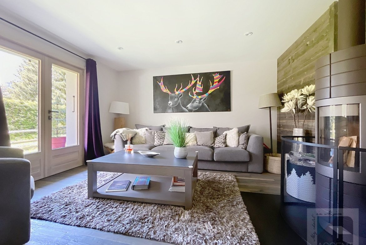 Appartement avec jardin à louer centre de Megève — photo 3