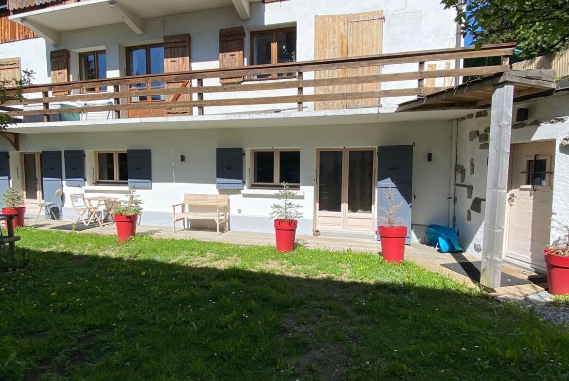 Appartement avec jardin à louer centre de Megève — photo 12