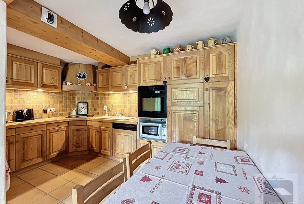 Chalet near a free shuttle stop for rent in Rochebrune, Megève. - Photo 20