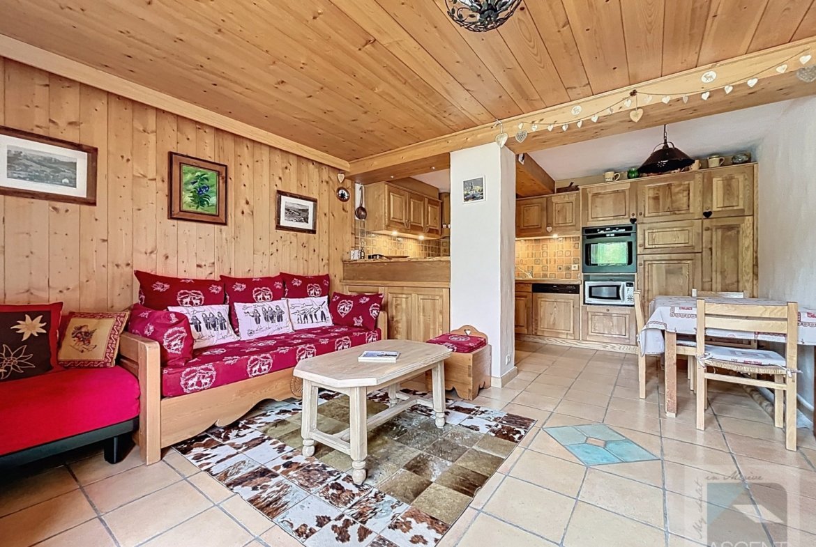Chalet near a free shuttle stop for rent in Rochebrune, Megève. - Photo 19