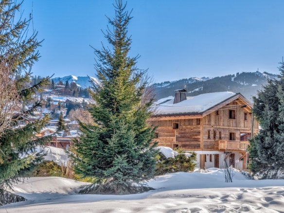 Brand-new chalet for rent at Le Jaillet in Megève. - Photo 1