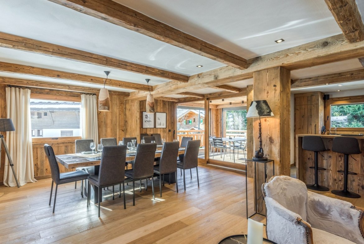 Brand-new chalet for rent at Le Jaillet in Megève. - Photo 2
