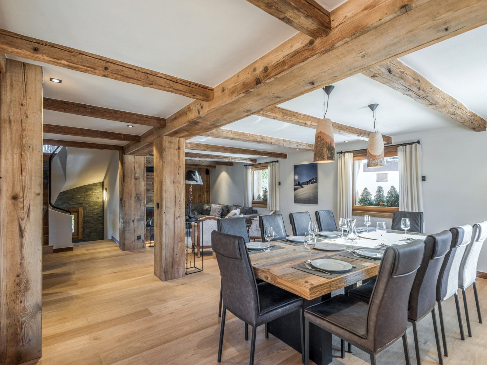 Brand-new chalet for rent at Le Jaillet in Megève. – Photo 6 Brand-new chalet for rent at Le Jaillet in Megève. - Photo 6