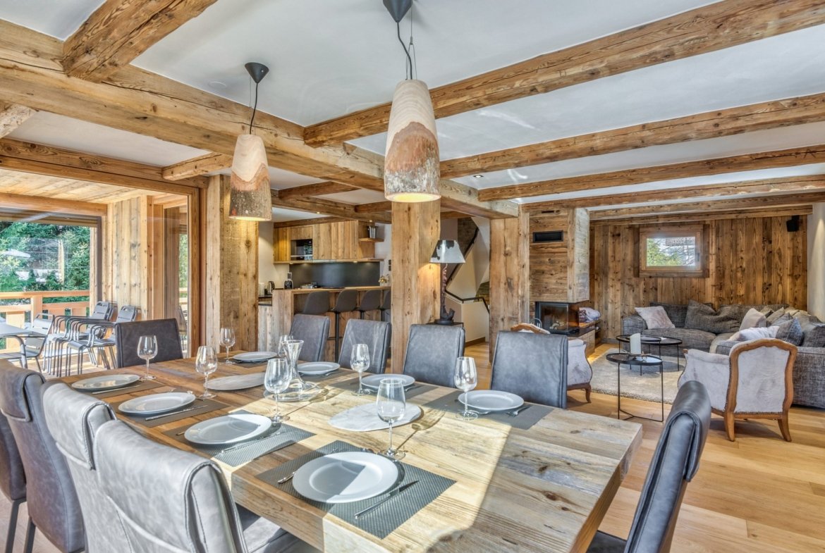 Brand-new chalet for rent at Le Jaillet in Megève. - Photo 7