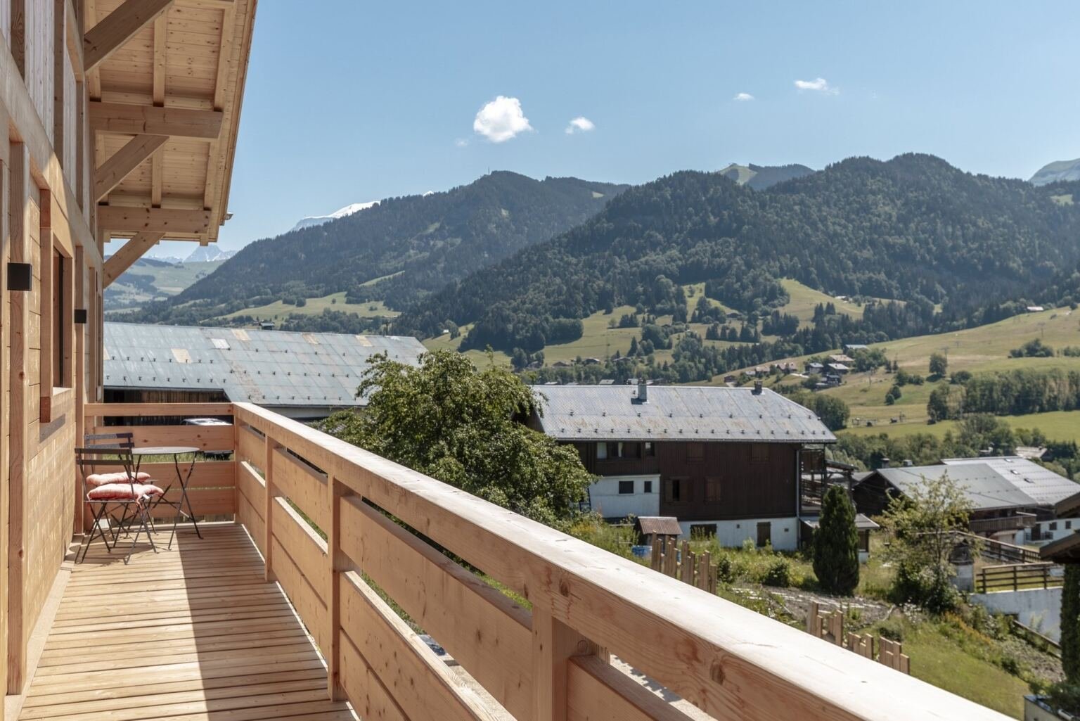 Chalet Stem - Balcon du séjour