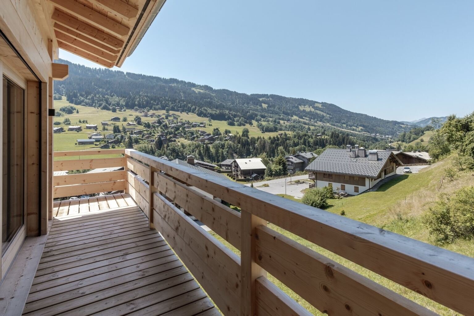 Chalet Stem - Balcon du séjour