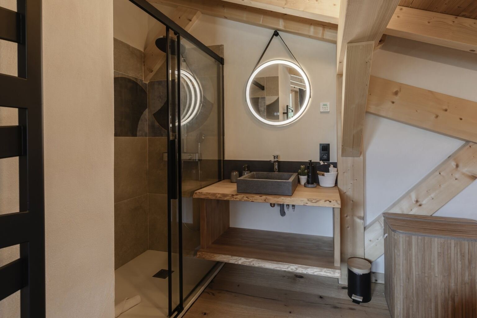 Chalet Stem - Chambre 1, salle de bain