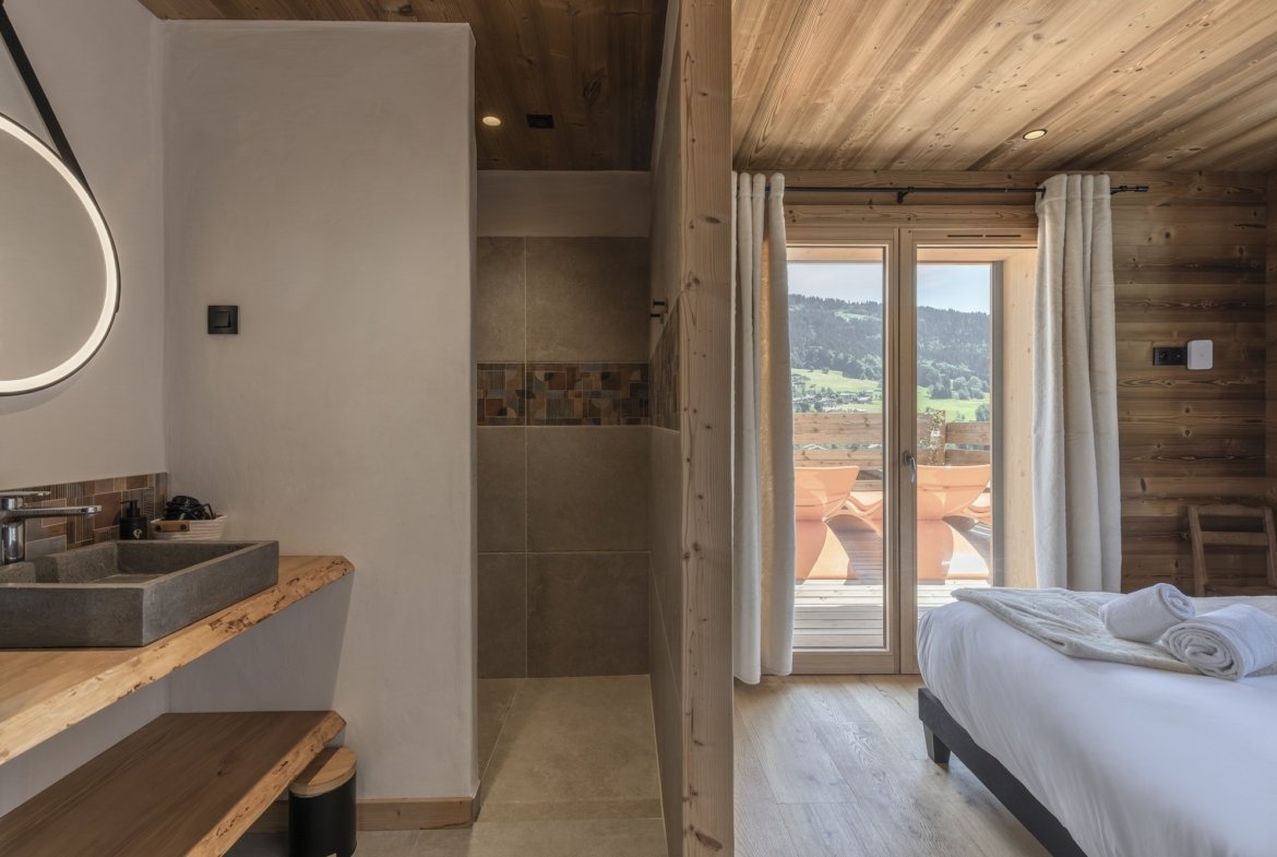 Chalet Stem - Chambre 5, salle de bain